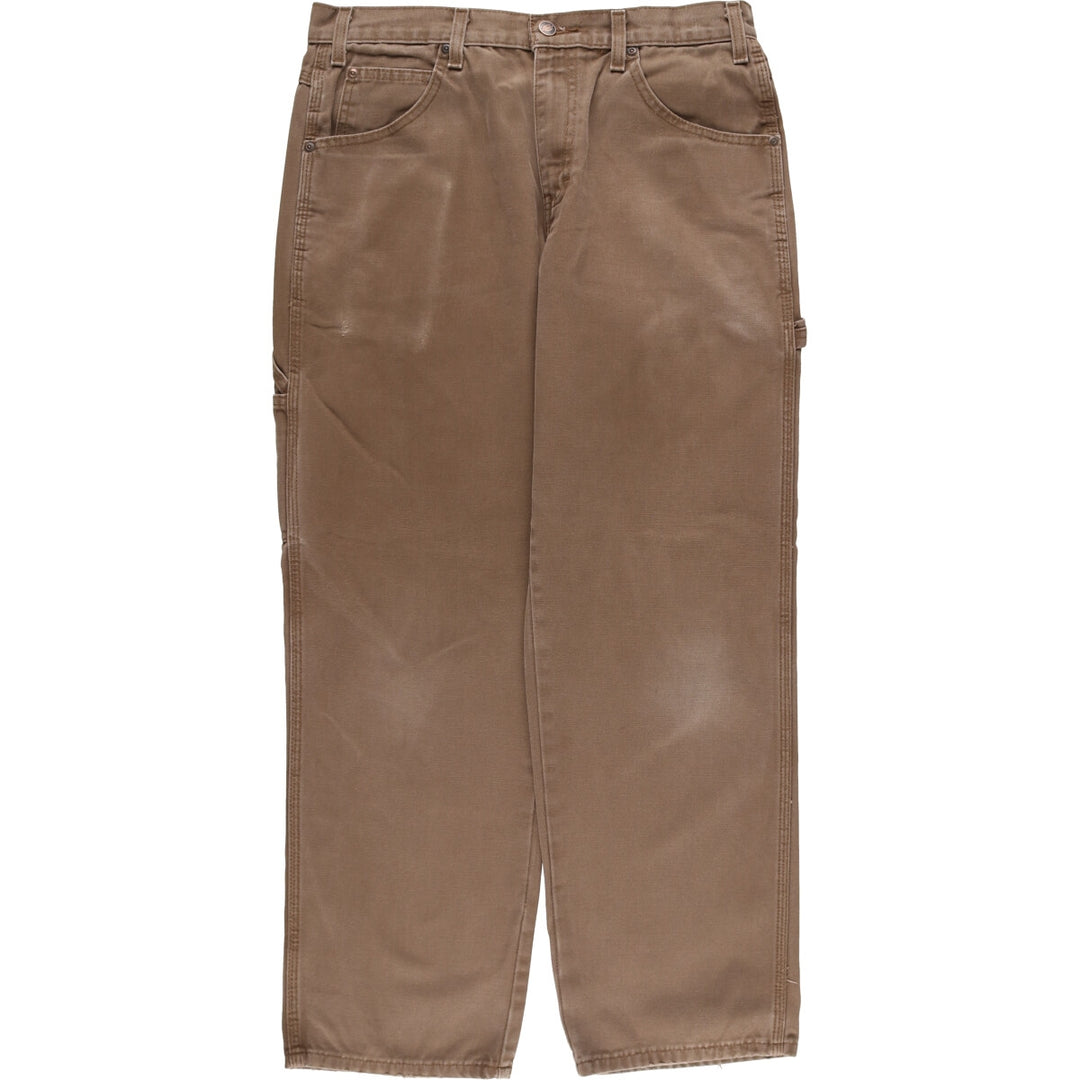 Dickies Duck Painter Pants Men's W33 equivalent unclear brown type Vintage Second Hand
