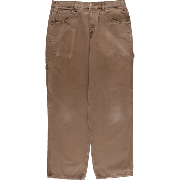 Dickies Duck Painter Pants Men's W33 equivalent unclear brown type Vintage Second Hand