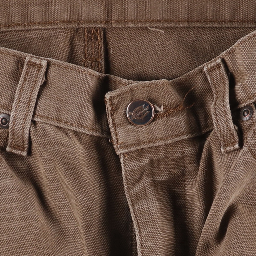 Dickies Duck Painter Pants Men's W33 equivalent unclear brown type Vintage Second Hand
