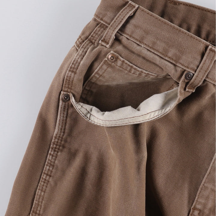Dickies Duck Painter Pants Men's W33 equivalent unclear brown type Vintage Second Hand
