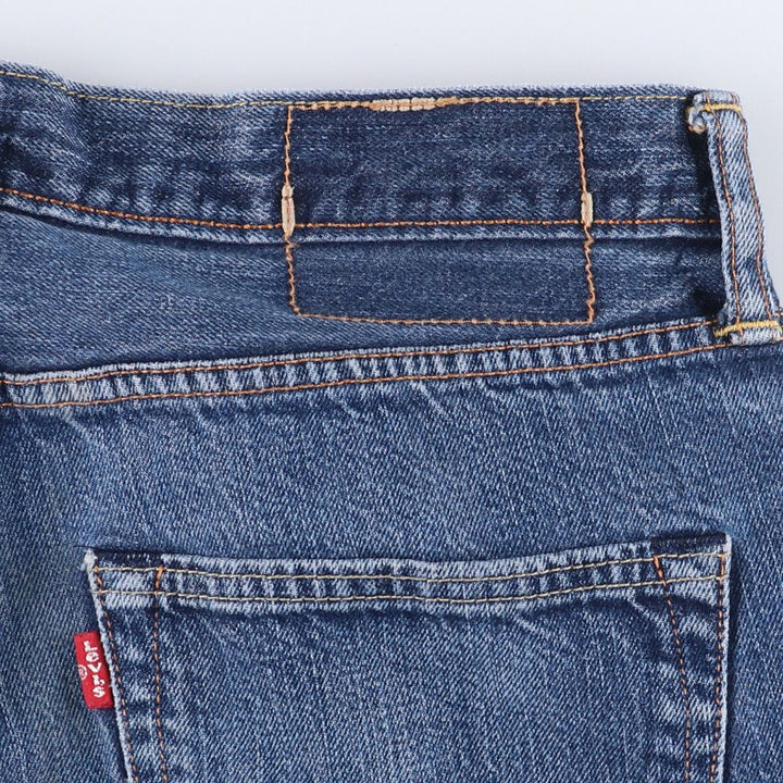 Levi's 501 straight denim pants for men, size W32 cotton blue type Vintage Second Hand