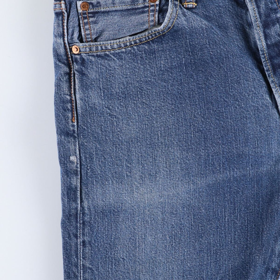Levi's 501 straight denim pants for men, size W32 cotton blue type Vintage Second Hand