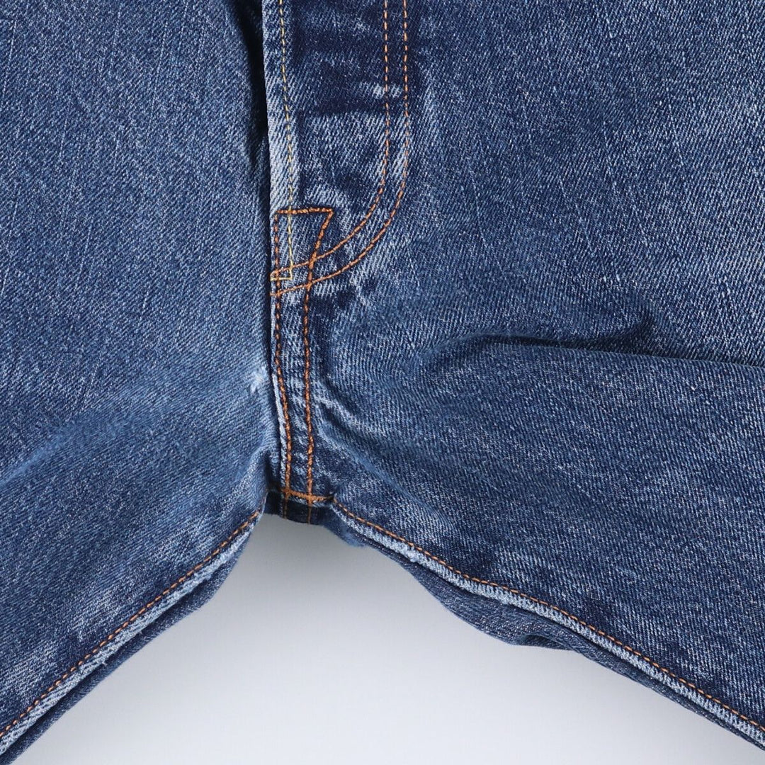 Levi's 501 straight denim pants for men, size W32 cotton blue type Vintage Second Hand