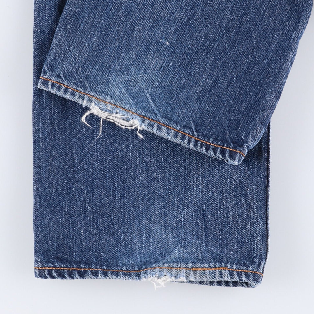 Levi's 501 straight denim pants for men, size W32 cotton blue type Vintage Second Hand