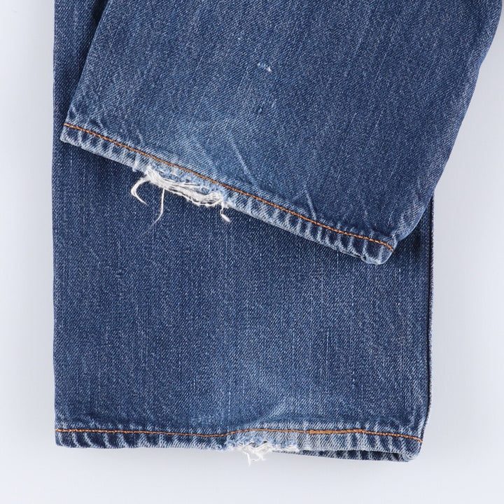 Levi's 501 straight denim pants for men, size W32 cotton blue type Vintage Second Hand