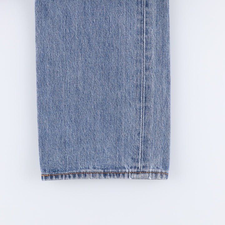 Levi's 501 straight denim pants for men, size W34 cotton blue type Vintage Second Hand