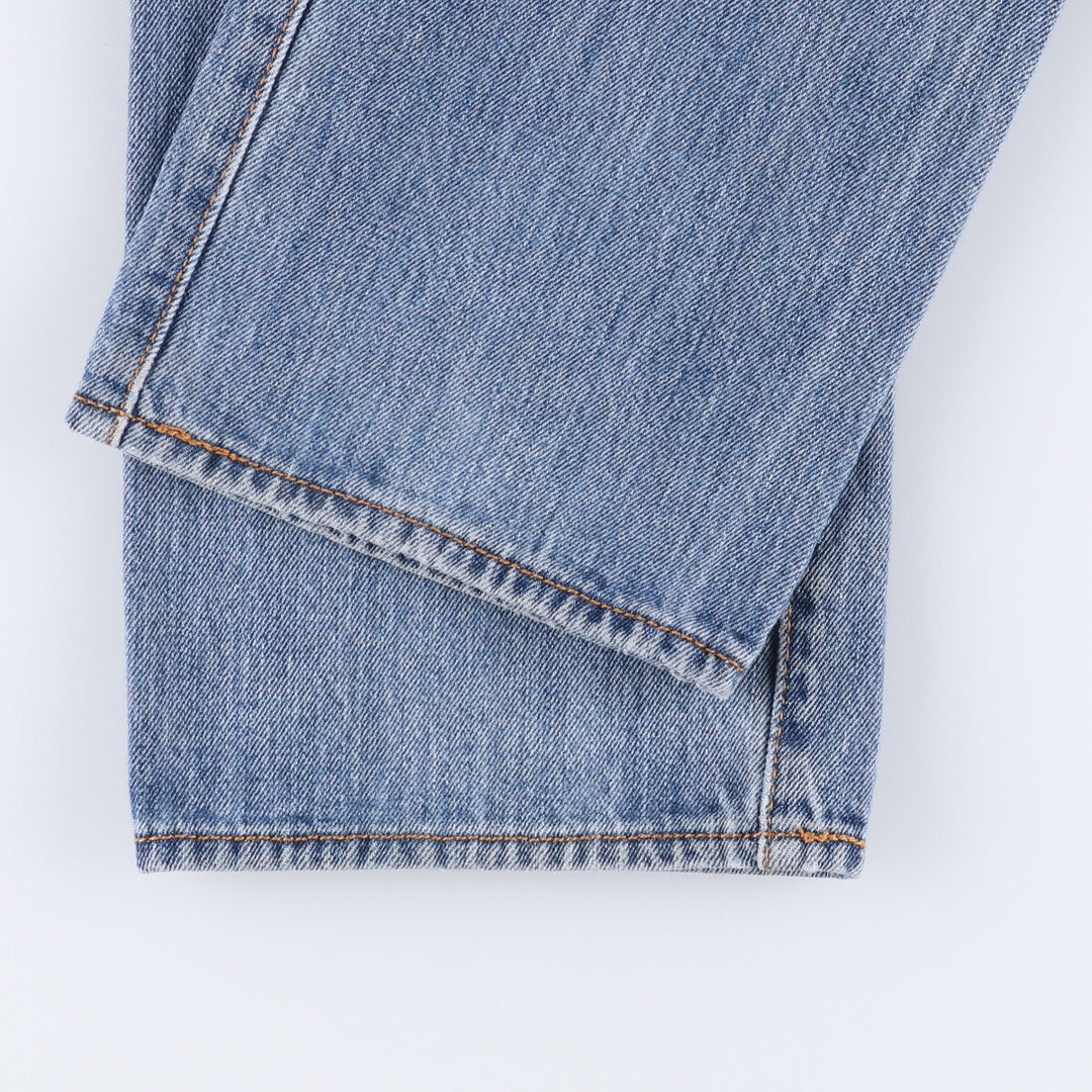 Levi's 501 straight denim pants for men, size W34 cotton blue type Vintage Second Hand