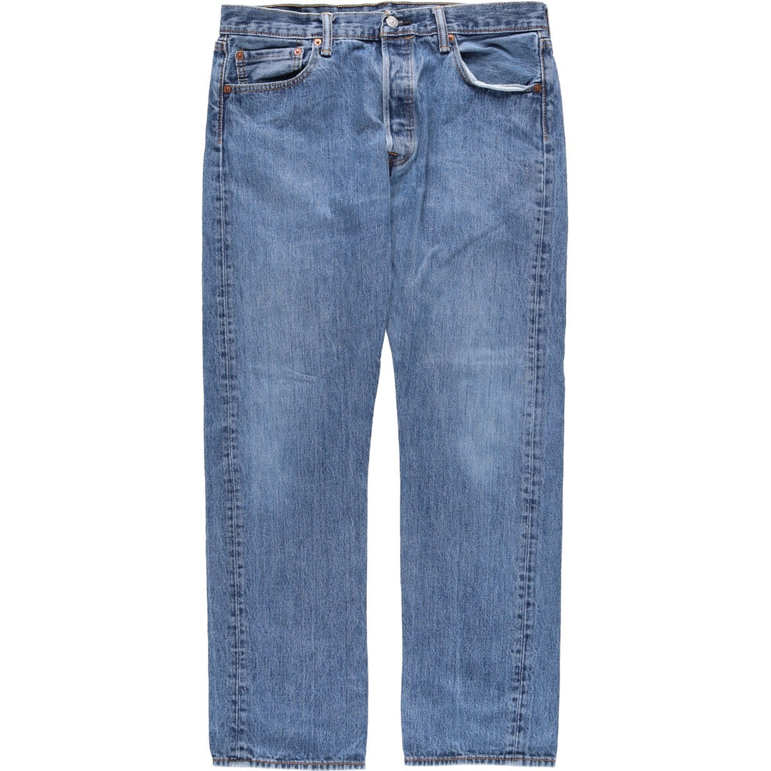 Levi's 501 straight denim pants for men, size W34 cotton blue type Vintage Second Hand
