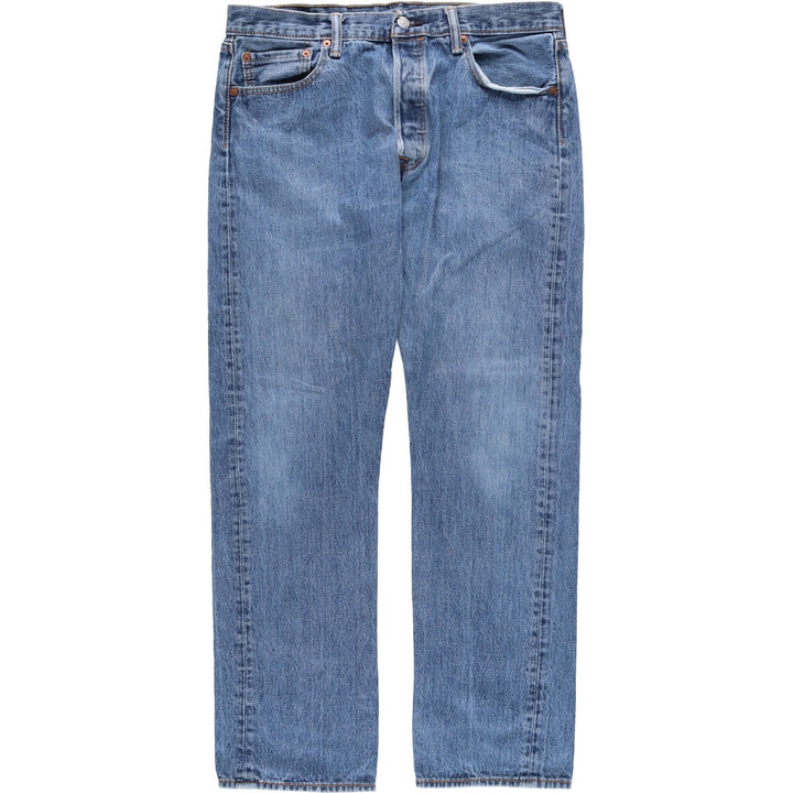 Levi's 501 straight denim pants for men, size W34 cotton blue type Vintage Second Hand