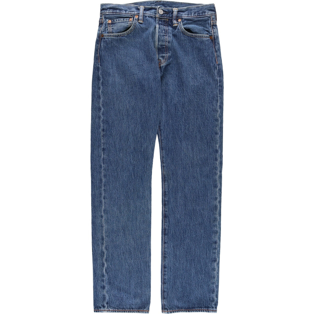 Levi's 501 straight denim pants for men, equivalent to w30 cotton blue type Vintage Second Hand