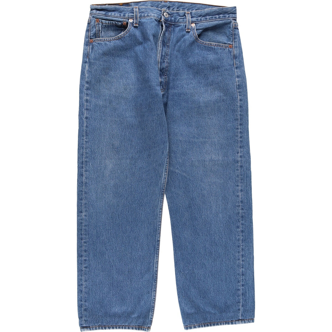 Levi's Levi's 501 Euro Model Straight Denim Pants Men's W34 equivalent cotton blue type Vintage Second Hand