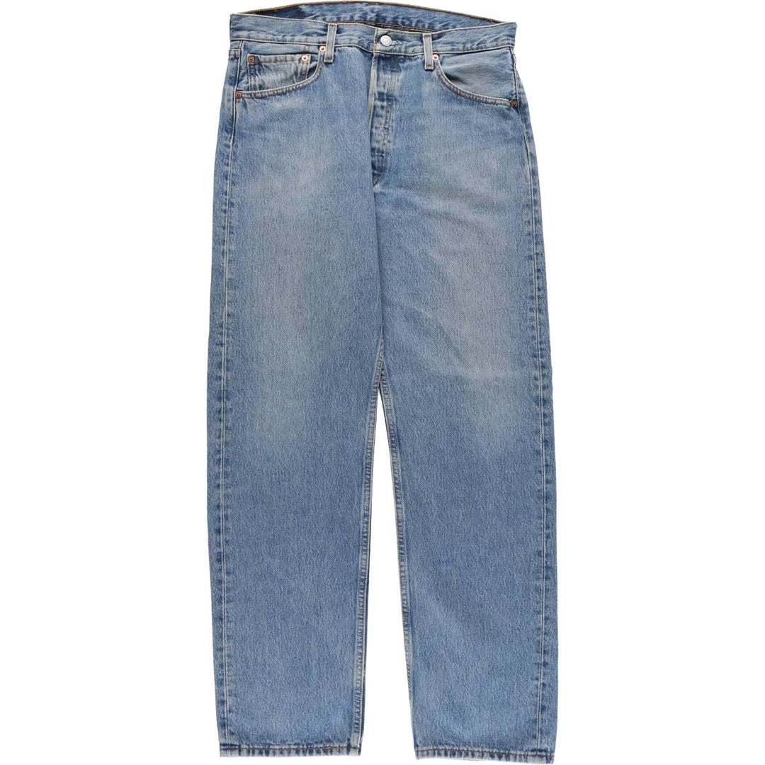 00'S Levi's 501 0193 straight denim pants made in Columbia, men's size w33 cotton blue type Vintage Second Hand