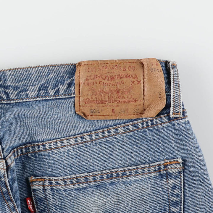 00'S Levi's 501 0193 straight denim pants made in Columbia, men's size w33 cotton blue type Vintage Second Hand