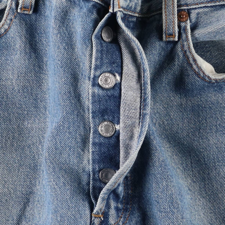 00'S Levi's 501 0193 straight denim pants made in Columbia, men's size w33 cotton blue type Vintage Second Hand