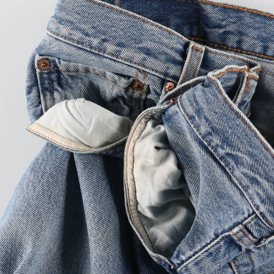 00'S Levi's 501 0193 straight denim pants made in Columbia, men's size w33 cotton blue type Vintage Second Hand