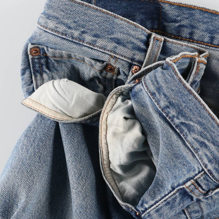 00'S Levi's 501 0193 straight denim pants made in Columbia, men's size w33 cotton blue type Vintage Second Hand