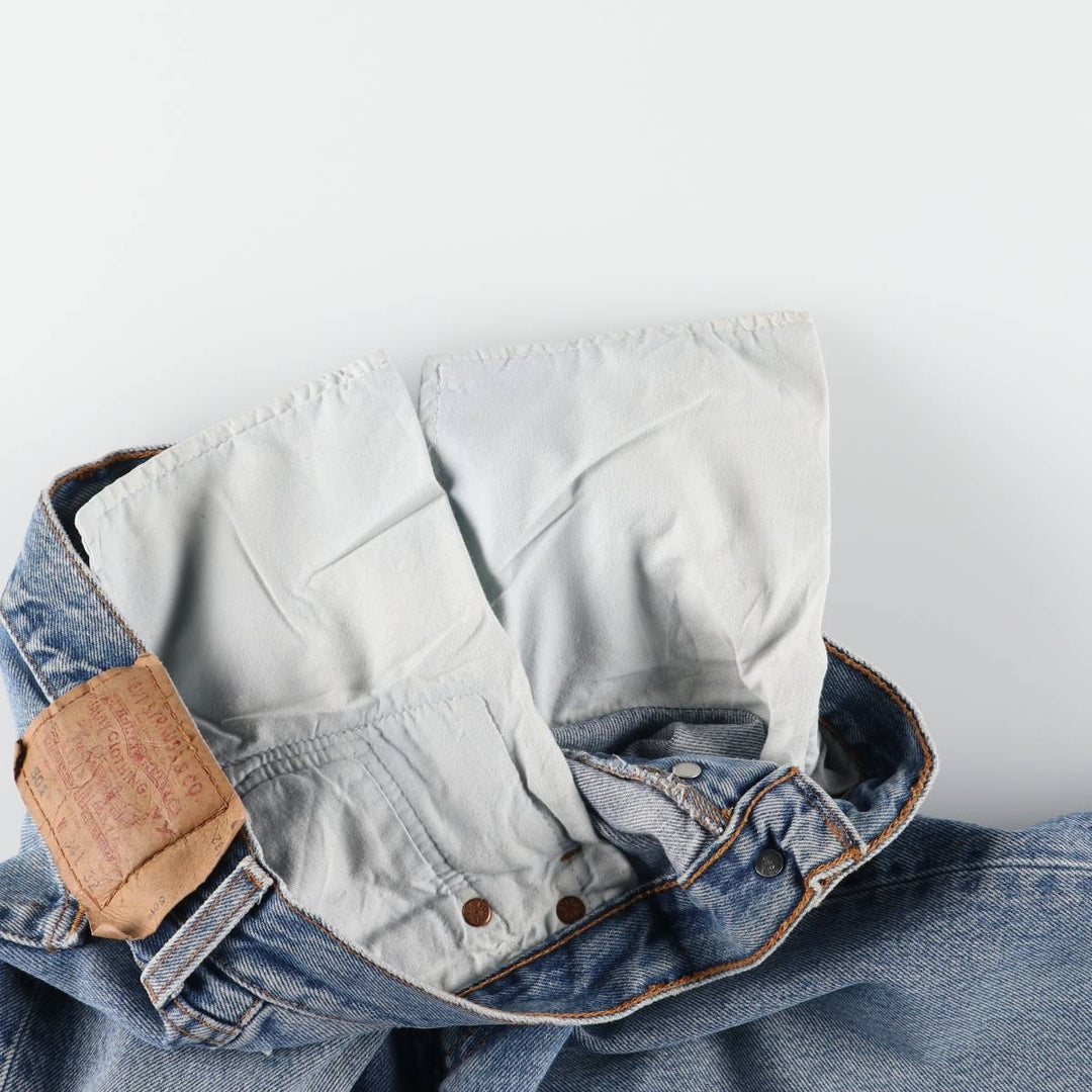 00'S Levi's 501 0193 straight denim pants made in Columbia, men's size w33 cotton blue type Vintage Second Hand