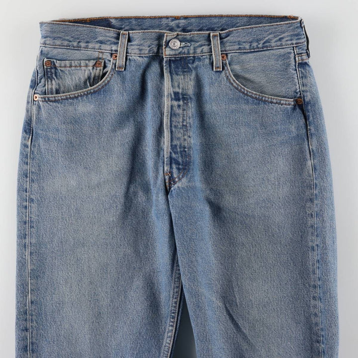 00'S Levi's 501 0193 straight denim pants made in Columbia, men's size w33 cotton blue type Vintage Second Hand