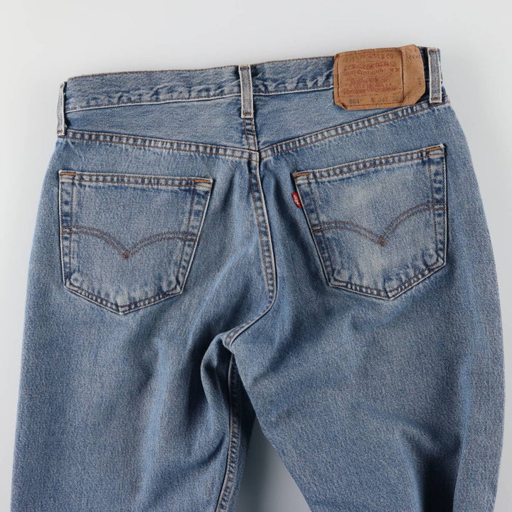 00'S Levi's 501 0193 straight denim pants made in Columbia, men's size w33 cotton blue type Vintage Second Hand