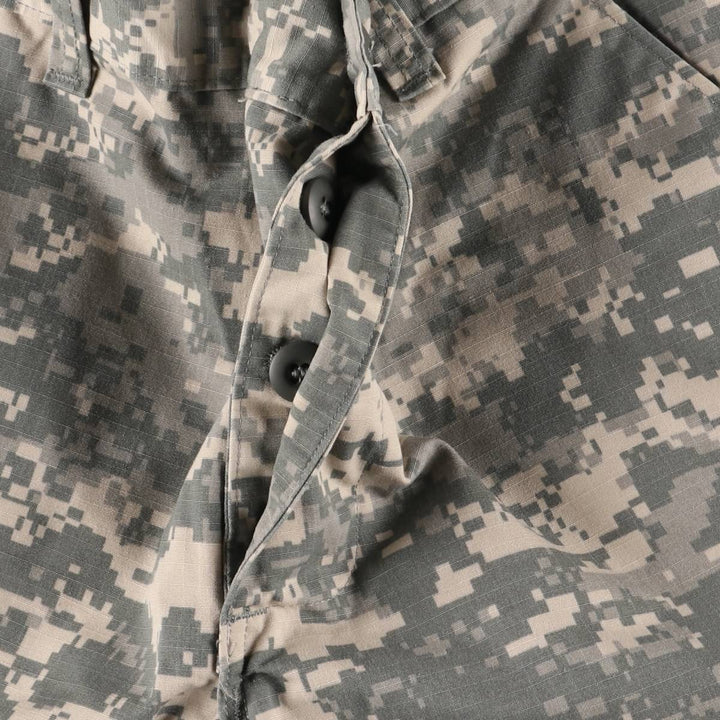 00'S US military genuine camouflage pattern ACU digital camo ripstop military cargo pants made in USA MEDIUM-SHORT men's size w33 equivalent /eaa526350
