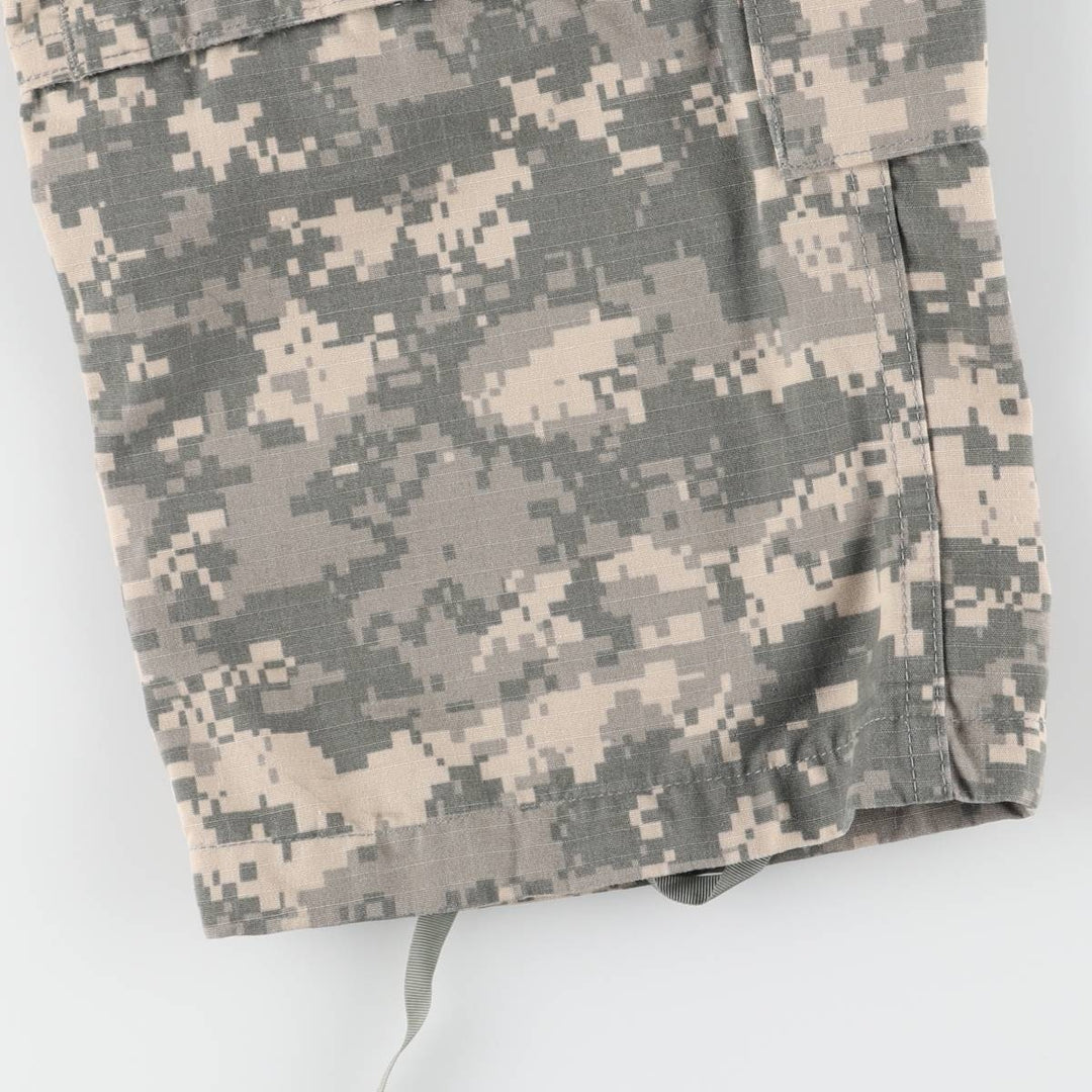 00'S US military genuine camouflage pattern ACU digital camo ripstop military cargo pants made in USA MEDIUM-SHORT men's size w33 equivalent /eaa526350