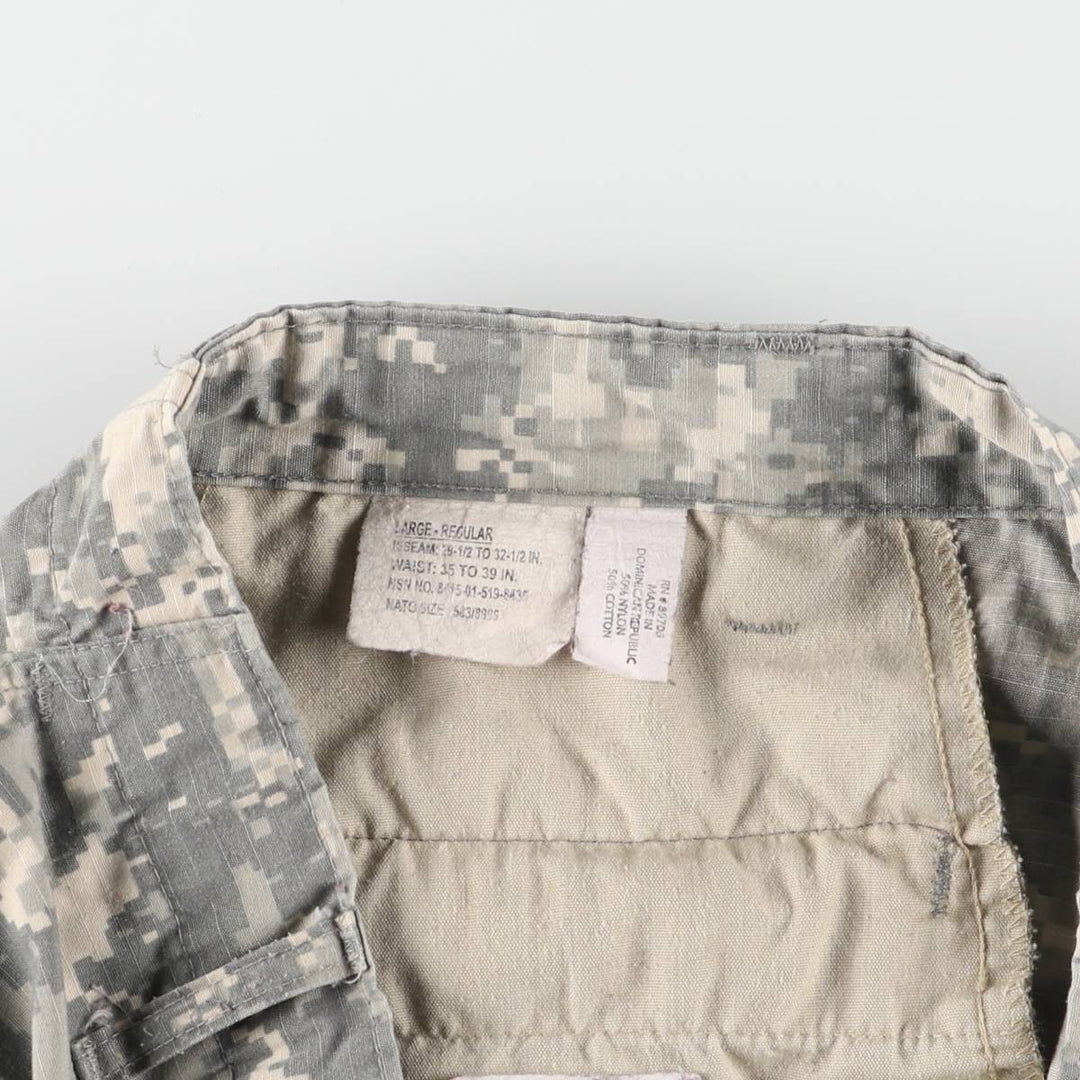 Genuine US military camouflage Pattern ACU digital camo ripstop military cargo pants made in the Dominican Republic LARGE-REGULAR men's w30 equivalent /eaa526355