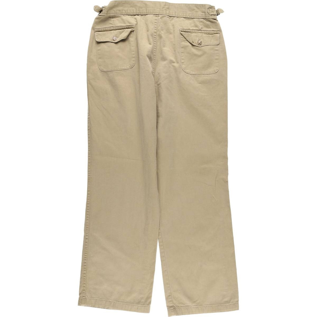 Two-pleat military pants made in the USA, men's size W34 equivalent / eaa526364