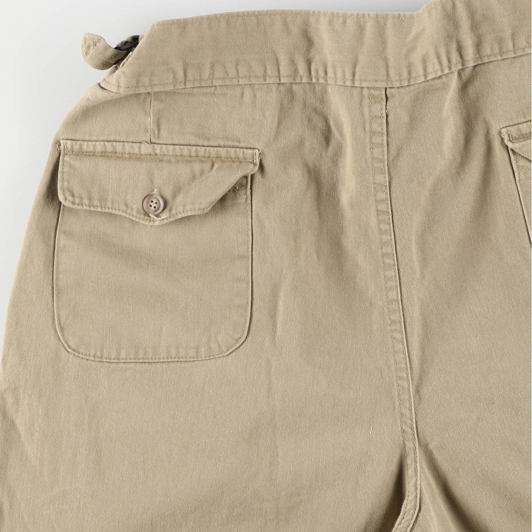 Two-pleat military pants made in the USA, men's size W34 equivalent / eaa526364