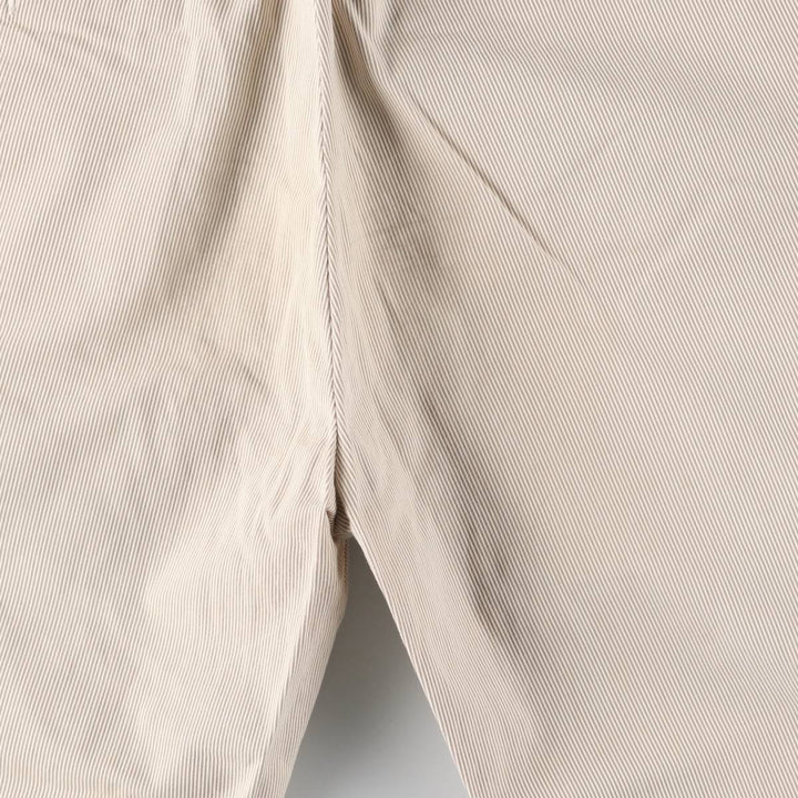 Ralph Lauren POLO by Ralph Lauren Striped Pattern Slacks, Men's, Size W34 cotton brown type Vintage Second Hand