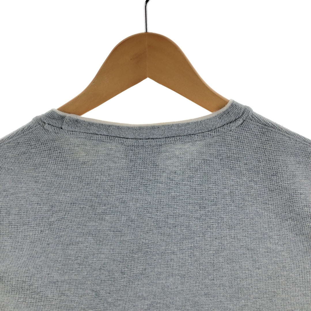 Ralph Lauren POLO RALPH LAUREN SLEEPWEAR Thermal Long T-shirt Waffle Men's XL cotton gray type Vintage Second Hand