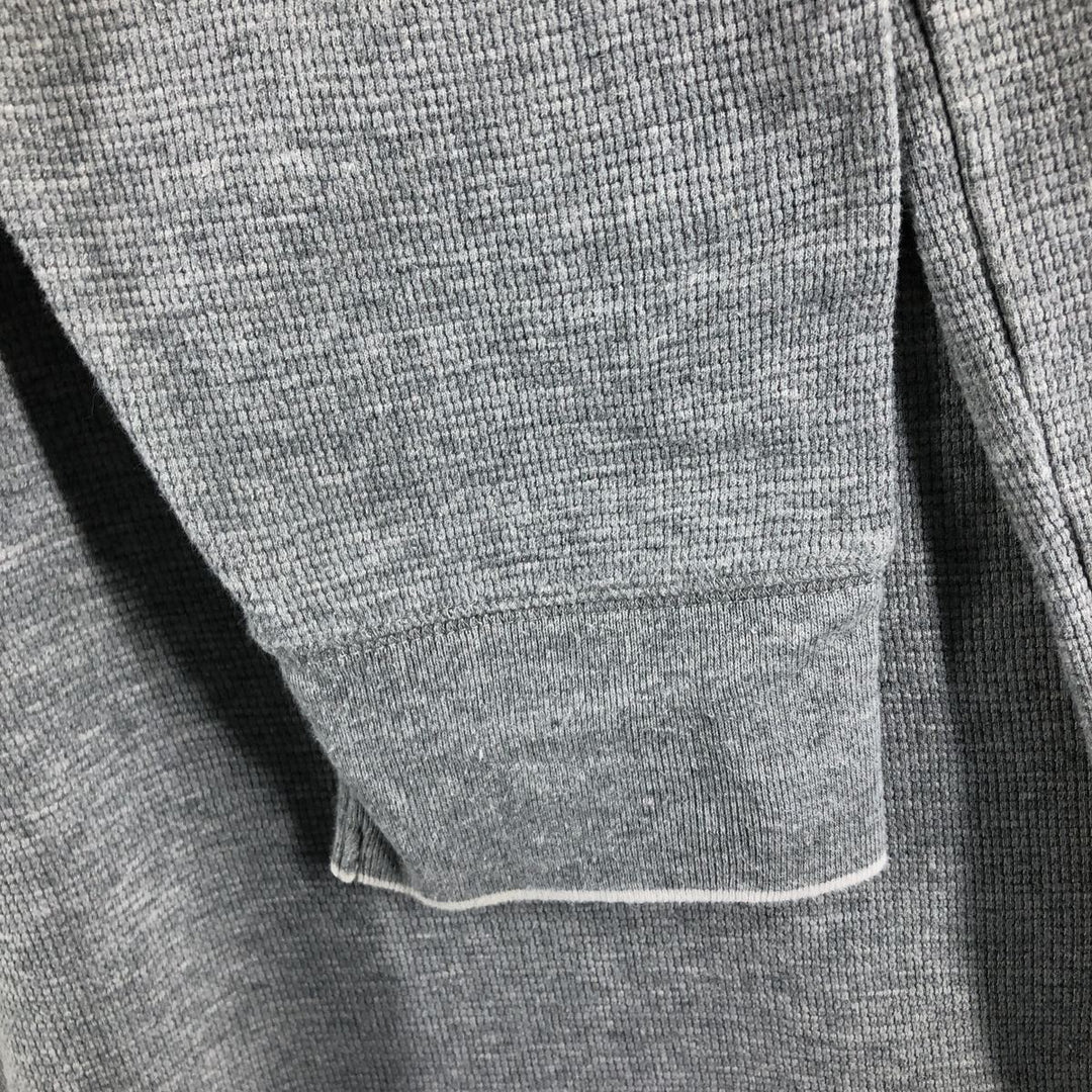 Ralph Lauren POLO RALPH LAUREN SLEEPWEAR Thermal Long T-shirt Waffle Men's XL cotton gray type Vintage Second Hand