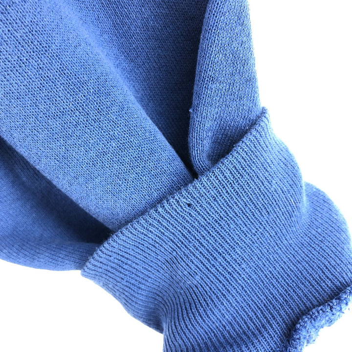 80s-90'S Jerzees Plain Blank Sweatshirt Trainer Made in USA Men's XL Vintage cotton blue type Vintage Second Hand