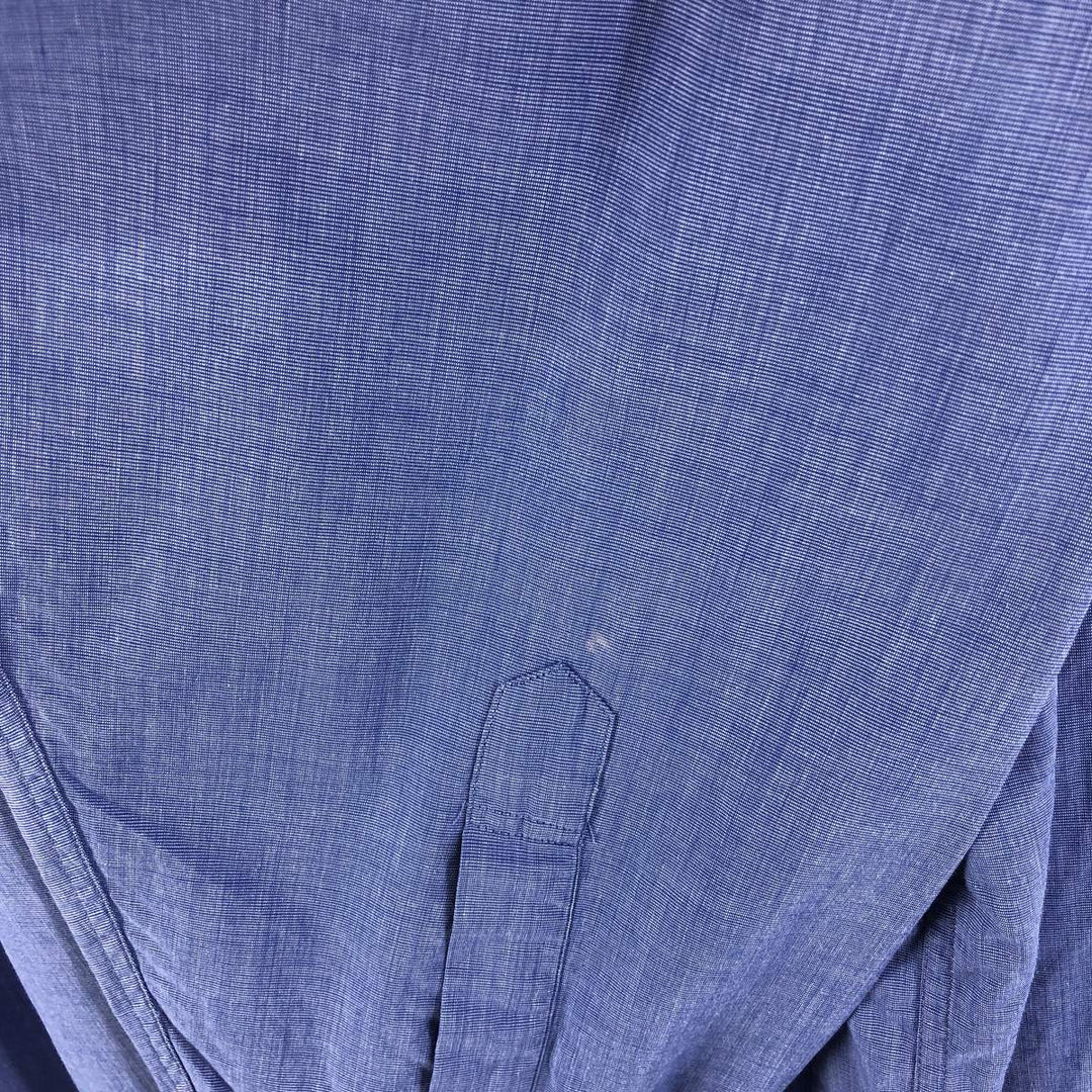 Brooks Brothers Est.1818 Long Sleeve Button Down Shirt Men's XL cotton navy blue type Vintage Second Hand