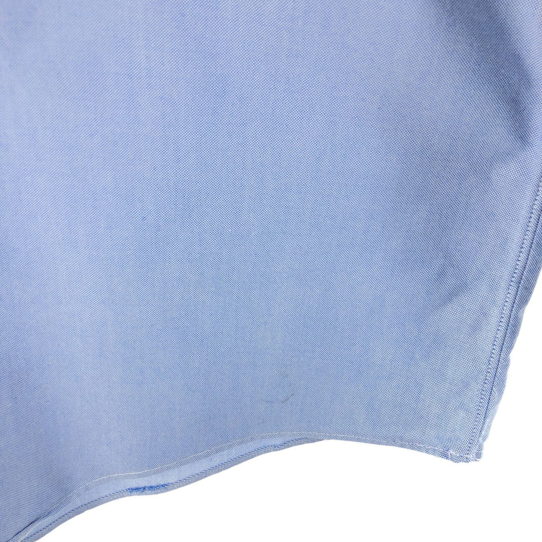 Brooks Brothers Est. 1818 Traditional Fit Long Sleeve Button-Down Shirt, Made in USA, Men's Size XL Supima Cotton blue type Vintage Second Hand