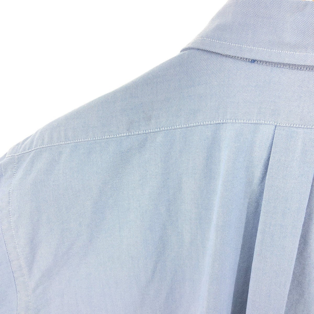 Brooks Brothers Est. 1818 Traditional Fit Long Sleeve Button-Down Shirt, Made in USA, Men's Size XL Supima Cotton blue type Vintage Second Hand