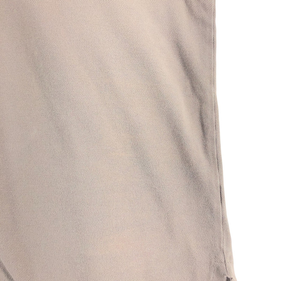 Ralph Lauren POLO by Ralph Lauren long sleeve polo shirt, men's XL size cotton Khaki type Vintage Second Hand
