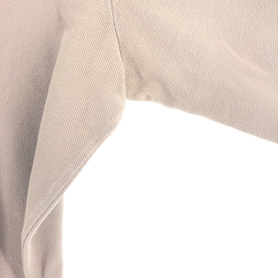 Ralph Lauren POLO by Ralph Lauren long sleeve polo shirt, men's XL size cotton Khaki type Vintage Second Hand