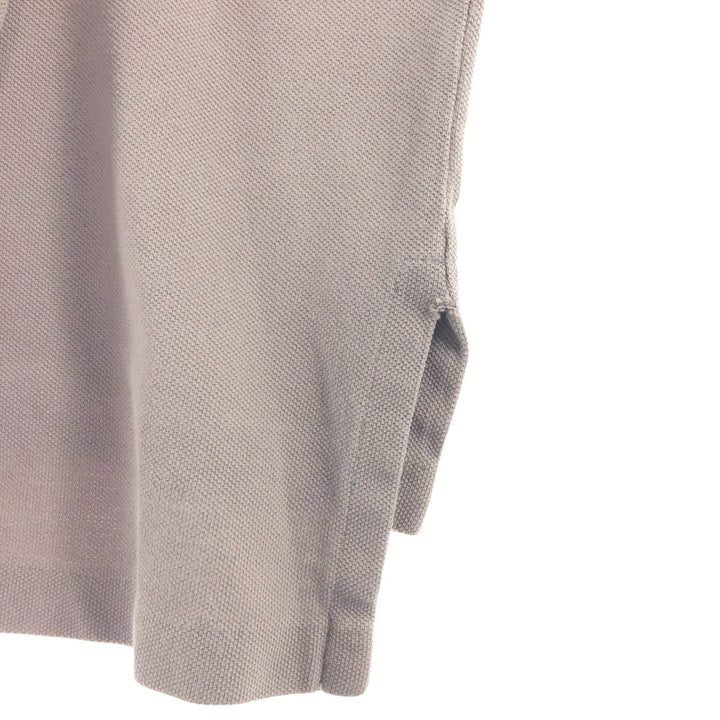 Ralph Lauren POLO by Ralph Lauren long sleeve polo shirt, men's XL size cotton Khaki type Vintage Second Hand