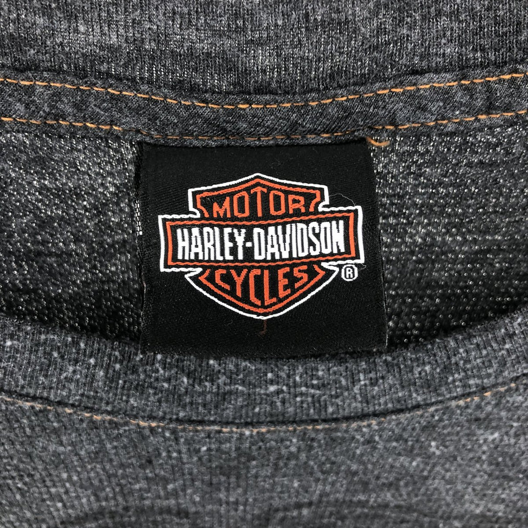 Harley-Davidson Thermal Long T-Shirt, Men's Medium unclear gray type Vintage Second Hand