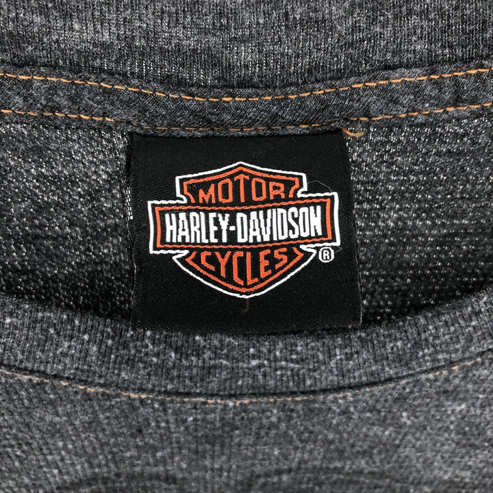 Harley-Davidson Thermal Long T-Shirt, Men's Medium unclear gray type Vintage Second Hand