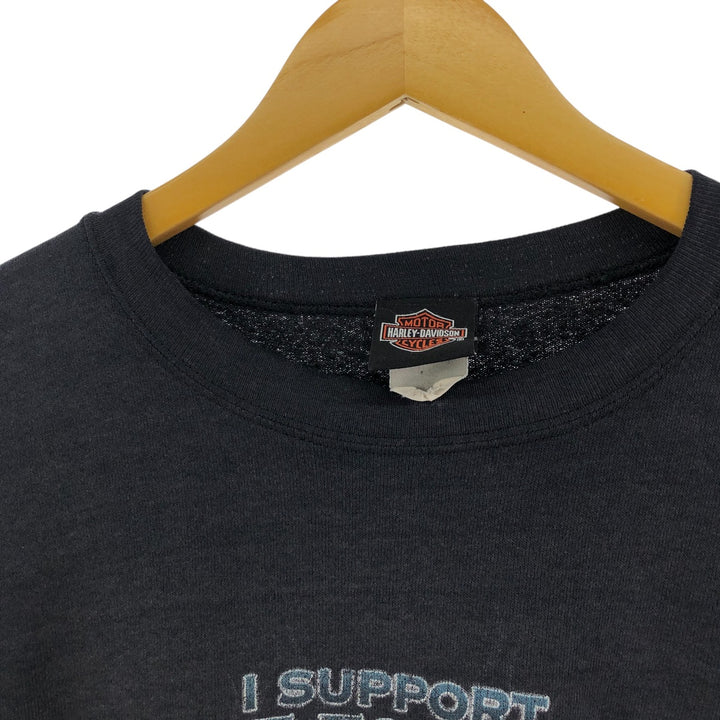 Harley-Davidson Eagle Pattern Advertising Sweatshirt Trainer Men's XXL / eaa526793