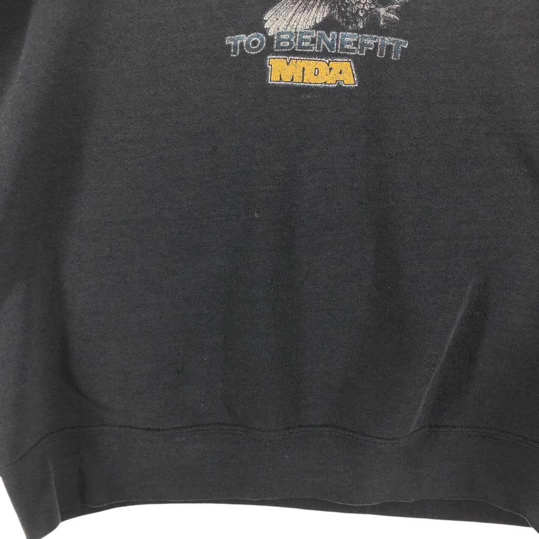 Harley-Davidson Eagle Pattern Advertising Sweatshirt Trainer Men's XXL / eaa526793