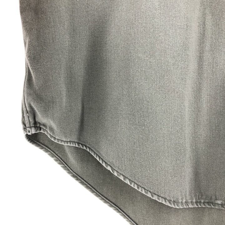 Ralph Lauren long-sleeved button-down shirt, men's size L cotton green type Vintage Second Hand