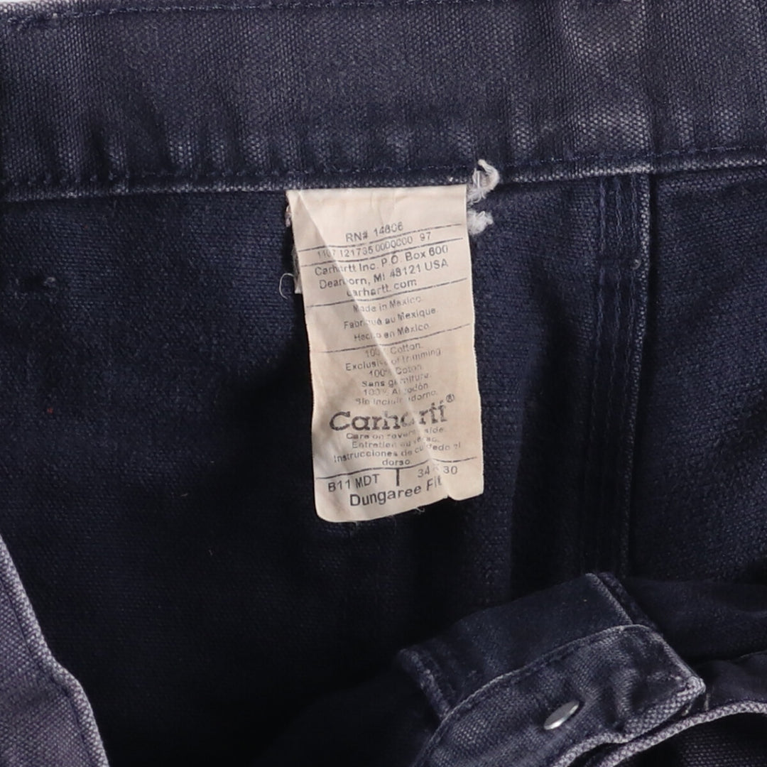 00'S Carhartt Dungaree Fit Duck Painter Pants Men's W35 equivalent / eaa526922