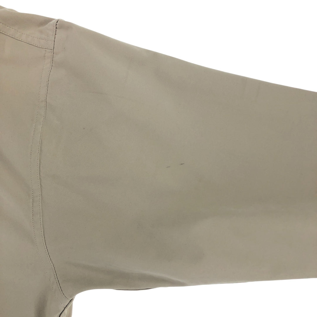90'S Ralph Lauren CHAPS long sleeve shirt, men's size M, vintage polyester Beige type Vintage Second Hand