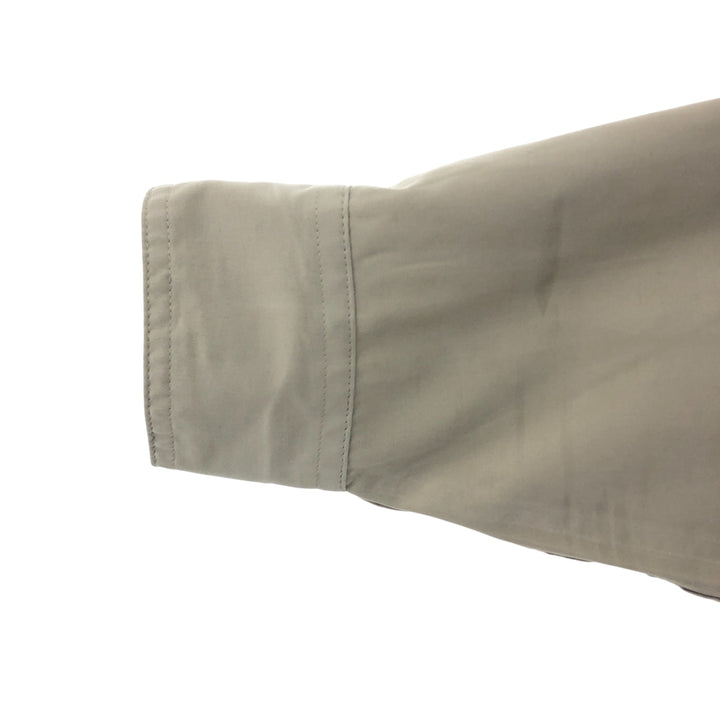 90'S Ralph Lauren CHAPS long sleeve shirt, men's size M, vintage polyester Beige type Vintage Second Hand