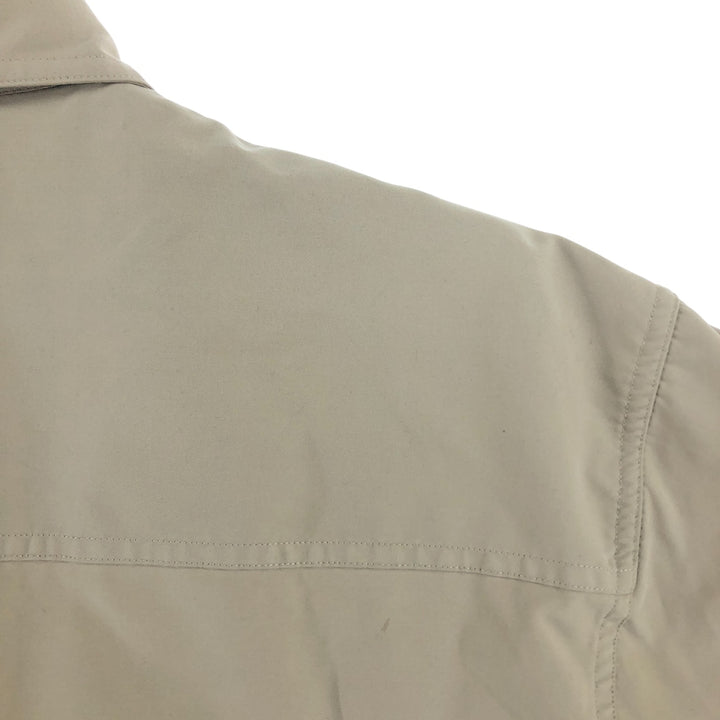 90'S Ralph Lauren CHAPS long sleeve shirt, men's size M, vintage polyester Beige type Vintage Second Hand