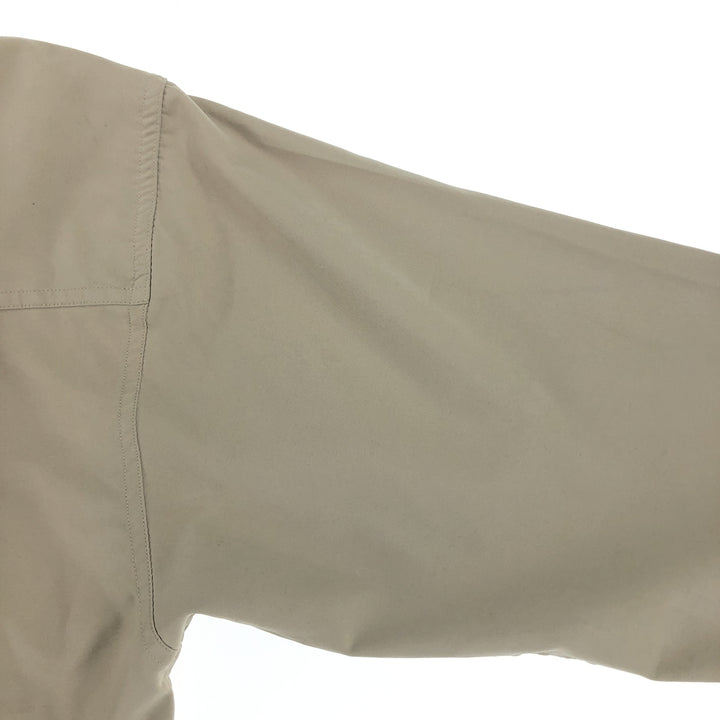 90'S Ralph Lauren CHAPS long sleeve shirt, men's size M, vintage polyester Beige type Vintage Second Hand