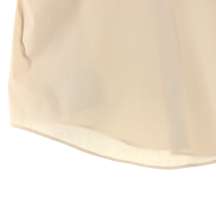 Vintage 1980'S Wrangler long-sleeved work shirt, made in the USA, size L, men's polyester ivory Vintage Second Hand
