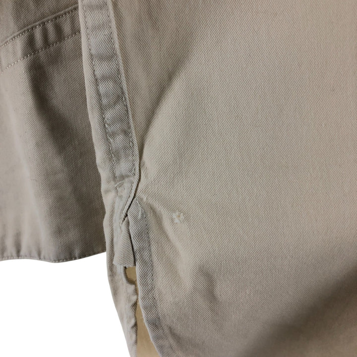Ralph Lauren POLO by Ralph Lauren TOBIAS long sleeve cotton shirt, men's size L cotton ivory Vintage Second Hand